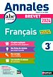 Télécharger le livre :  Annales ABC du Brevet 2024 - Français 3e - Sujets et corrigés + fiches de révisions - EPUB