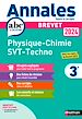 Télécharger le livre :  Annales ABC du Brevet 2024 - Physique-Chimie - SVT - Technologie 3e - Sujets et corrigés + fiches de révisions - EPUB