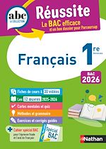Télécharger le livre :  Français 1re - ABC Réussite - Bac 2026 - Enseignement commun Première - Cours, Méthode, Exercices et et corrigés guidés + les 12 oeuvres du Bac - EPUB