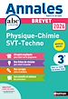 Télécharger le livre :  Annales ABC du Brevet 2026 - Physique-Chimie - SVT - Technologie 3e - Sujets et corrigés + fiches de révisions - EPUB