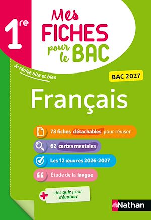 Download the eBook: Français 1re - Mes fiches pour le BAC Première - BAC 2027