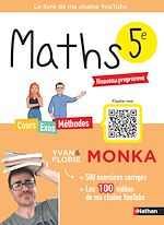 Download this eBook Maths 5e avec Yvan & Florie Monka - Le livre de ma chaîne Youtube - Programme de Cinquième 2026-2027