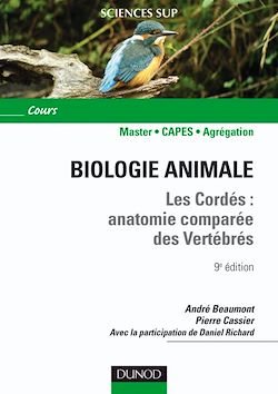 Télécharger le livre :  Biologie animale - Les Cordés - 9e éd.