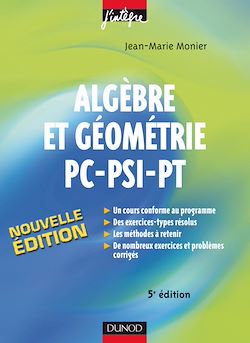Télécharger le livre :  Algèbre et Géométrie PC-PSI-PT - 5e éd.