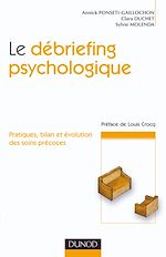 Télécharger le livre :  Le debriefing psychologique