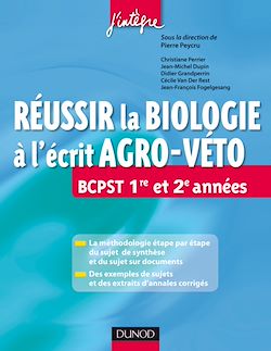 Télécharger le livre :  Réussir la Biologie à l'écrit Agro-Veto
