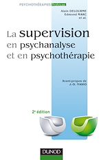 Télécharger le livre :  La supervision en psychanalyse et en psychothérapie 2e ed.