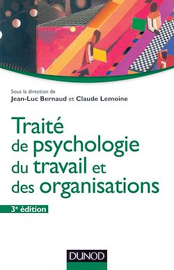 Télécharger le livre :  Traité de psychologie du travail et des organisations - 3ème édition