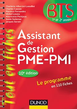 Télécharger le livre :  Assistant de gestion PME-PMI - 10e édition