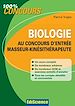 Télécharger le livre :  Biologie au concours d'entrée Masseur-Kinésithérapie