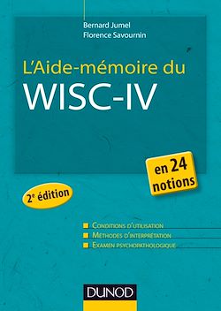 Télécharger le livre :  L'Aide-mémoire du Wisc-IV - 2e éd.