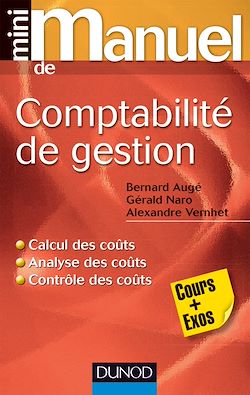 Télécharger le livre :  Mini Manuel de Comptabilité de gestion