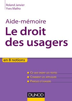 Télécharger le livre :  Aide-mémoire. Le droit des usagers