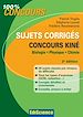 Télécharger le livre :  Sujets corrigés concours Kiné - 2e éd.