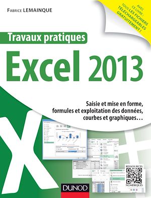 TRAVAUX PRATIQUES - EXCEL 2013 - SAISIE ET MISE EN FORME, FORMULES ET EXPLOITATION DES DONNEES, COUR