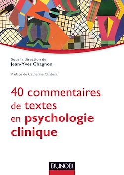 Télécharger le livre :  40 commentaires de textes en psychologie clinique