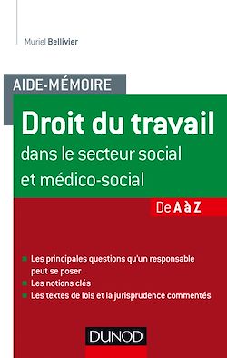 Télécharger le livre :  Aide-mémoire - Droit du travail dans le secteur social et médico-social