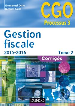 Télécharger le livre :  Gestion fiscale 2015-2016 - Tome 2 - 14e éd.