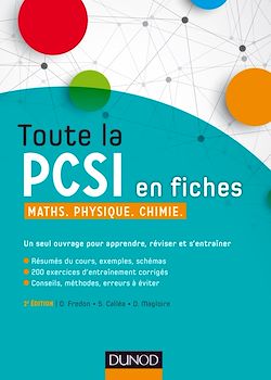 Télécharger le livre :  Toute la PCSI en fiches - 2ed