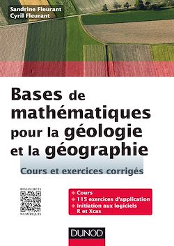 Télécharger le livre :  Bases de mathématiques pour la géologie et la géographie