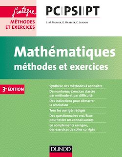 Télécharger le livre :  Mathématiques Méthodes et Exercices PC-PSI-PT - 3e éd.