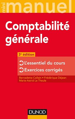 Télécharger le livre :  Mini manuel de comptabilité générale - 3e éd.