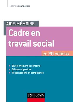 Télécharger le livre :  Aide-mémoire - Cadre en travail social