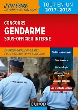 Télécharger le livre :  Le concours Gendarme sous-officier interne - 2017-2018