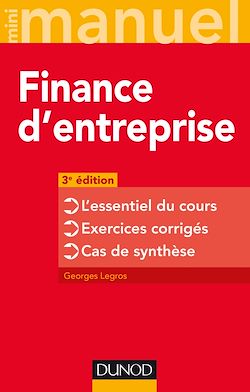 Télécharger le livre :  Finance d'entreprise - 3e éd.