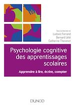 Télécharger le livre :  Psychologie cognitive des apprentissages scolaires