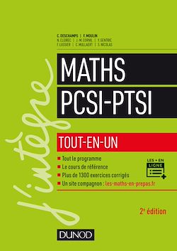 Télécharger le livre :  Maths PCSI-PTSI - 2e éd.