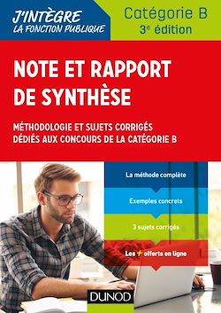 Télécharger le livre :  Note et rapport de synthèse