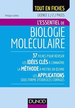 Télécharger le livre :  Biologie moléculaire - Licence 1 / 2 / PACES