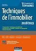 Télécharger le livre :  Techniques de l'immobilier - 2018/2019