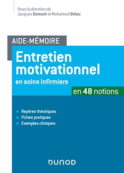 Télécharger le livre :  Aide-mémoire - Entretien motivationnel en soins infirmiers