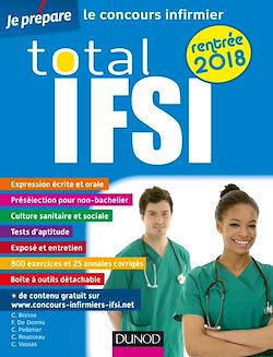 Télécharger le livre :  Total IFSI rentrée 2018 - Concours Infirmier