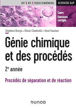 Télécharger le livre :  Génie chimique et des procédés - 2e année
