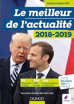 Télécharger le livre :  Le meilleur de l'actualité 2018-2019 - Concours et examens 2019
