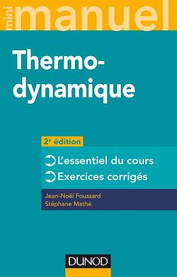 Télécharger le livre :  Mini manuel - Thermodynamique - 2e éd.