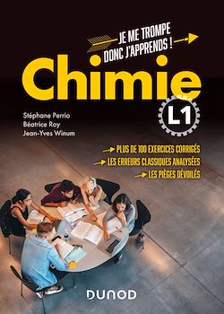 Télécharger le livre :  Chimie L1 - Je me trompe donc j'apprends !
