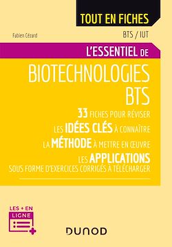 Télécharger le livre :  Biotechnologies - BTS - 3e éd.