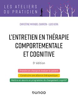 Télécharger le livre :  L'entretien en thérapie comportementale et cognitive - 5e éd.