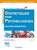 Télécharger le livre :  Manuel visuel - Statistiques pour psychologues 3ed