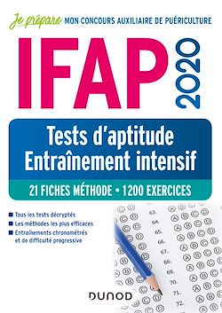 Télécharger le livre :  IFAP 2020 - Tests d'aptitude - Entraînement intensif