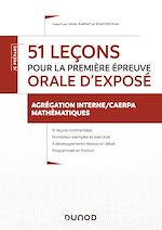 Télécharger le livre :  51 leçons pour la première épreuve orale d'exposé - Agrégation interne/CAERPA mathématiques