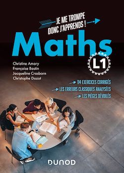 Télécharger le livre :  Maths L1 - Je me trompe donc j'apprends !