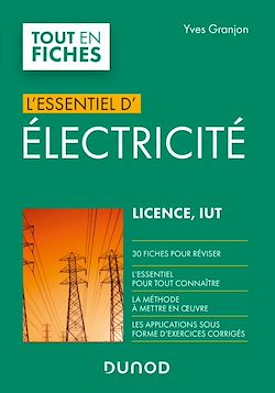 Télécharger le livre :  Electricité - Licence, IUT