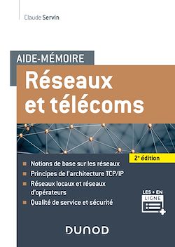 Télécharger le livre :  Aide-mémoire - Réseaux et télécoms - 2e éd.