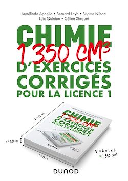 Télécharger le livre :  Chimie - 1350 cm3 d'exercices corrigés pour la Licence 1