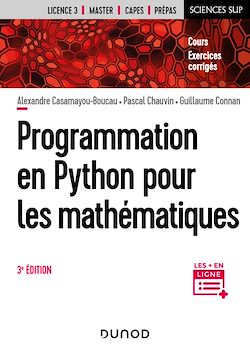 Télécharger le livre :  Programmation en Python pour les mathématiques - 3e éd.